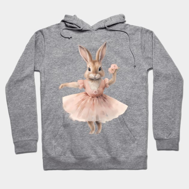 Rabbit Ballerina Hoodie by VelvetEasel